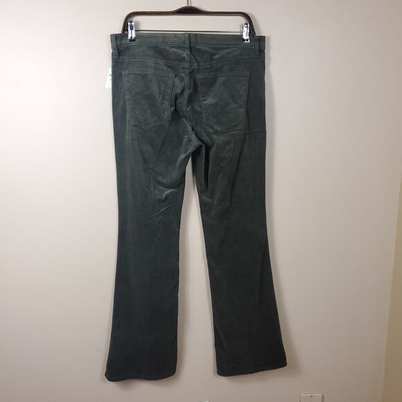 Gap Mid-rise Perfect Boot Corduroy Pants in Green Size 32 Short - Picture 5 of 10